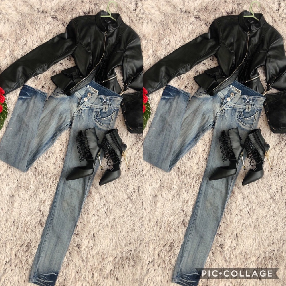 Colombian style push-up jeans